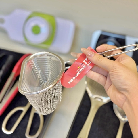 Muôi lưới inox Wagensteiger sâu lòng tiện lợi