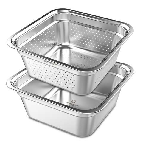Set rổ chậu vuông Wagensteiger 8L