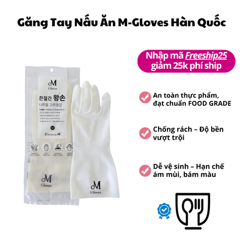 Găng tay nấu ăn đa năng M Gloves Hàn Quốc