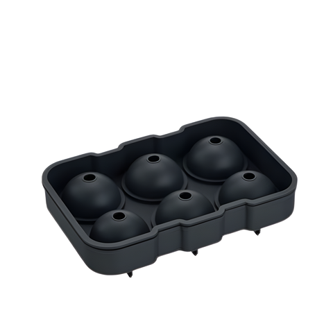 Giá khuôn làm đá silicone 6 viên tròn an toàn