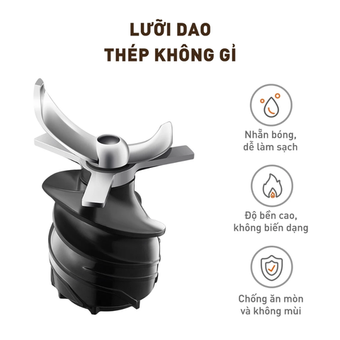 Máy ép chậm Joyoung JSJ-550 ép nguyên trái táo, cam