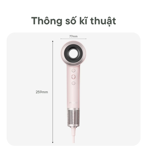 Kích thước máy sấy tóc