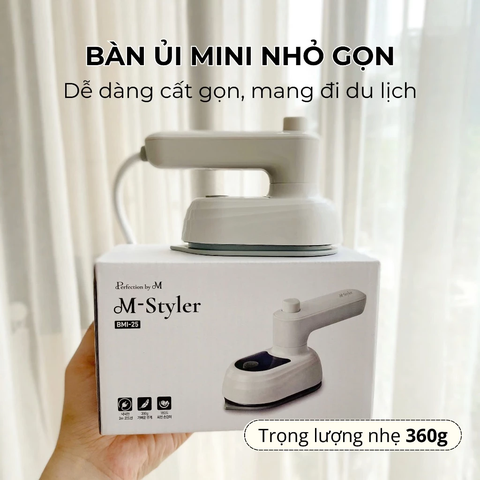 Bàn là phun ẩm mini M - Styler Hàn Quốc