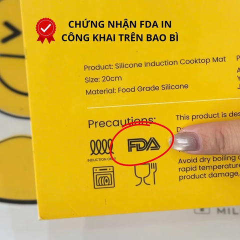 Miếng lót bảo vệ bếp từ M Mat chứng nhật FDA