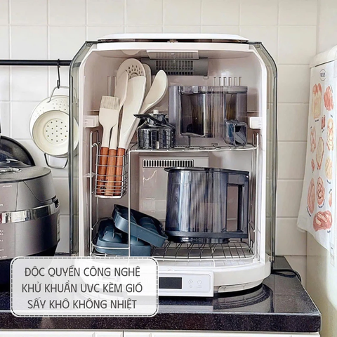 Máy Sấy Bát UV Chefborn 75L dung tích lớn khử khuẩn an toàn