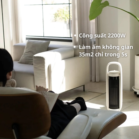 Máy sưởi tháp tạo ẩm 4in1 Hàn Quốc Sothing