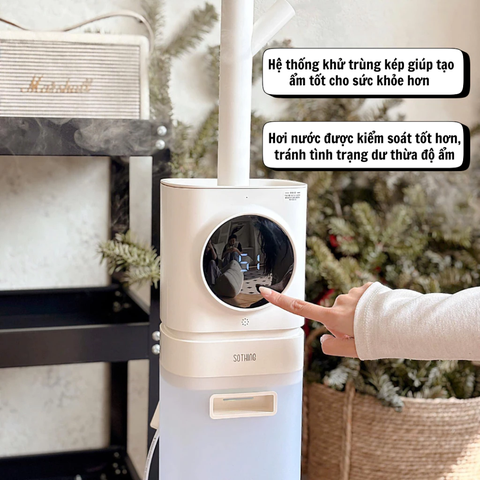 Máy tạo ẩm Sothing điều khiển từ xa bằng ứng dụng Mijia