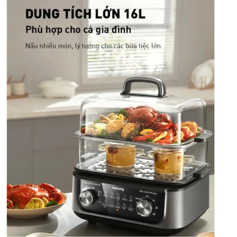Nồi lẩu hấp điện đa năng Joyoung công suất 1600W