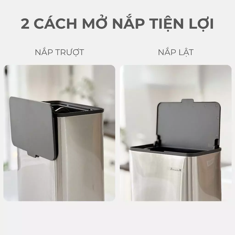 Thùng rác Perfection by M thiết kế nhỏ gọn sang trọng