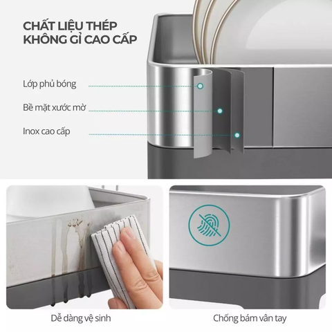 Kệ úp bát đĩa gia đình Perfection by M cao cấp