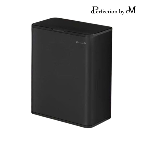 Hình ảnh thùng rác treo cánh tủ 8L Perfection by M màu đen