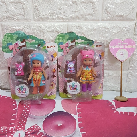 Búp Bê Đức Cao Cấp em bé 12 cm sơ sinh Zapf "mini Chou Chou 5 inch Dolls