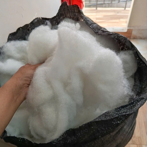 (GIÁ TẠI XƯỞNG) Bông Gòn Công Nghiệp Siêu Mềm Mịn, Đàn Hồi Tốt