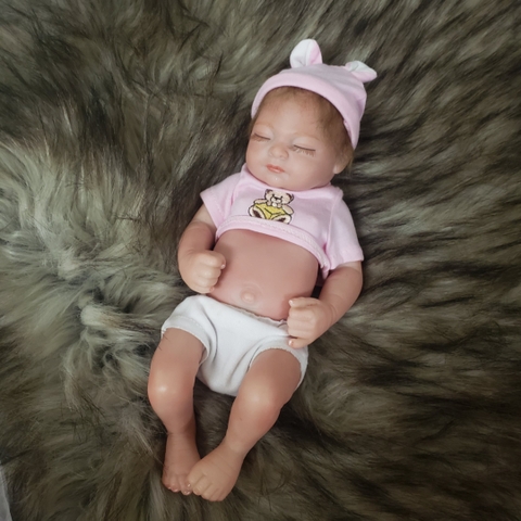 [Đủ mẫu] Búp Bê 11 inch 25 cm  NPK Reborn Full Body Vinyl Doll