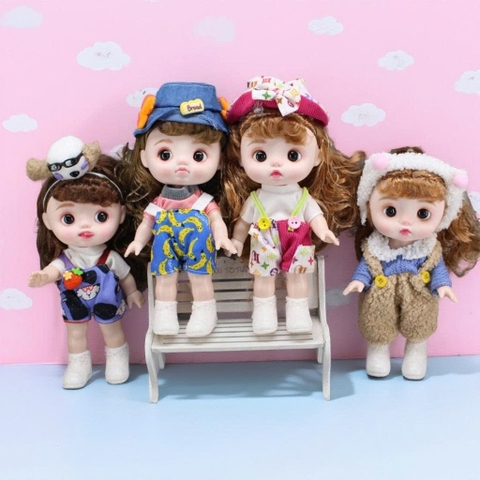 BÚP BÊ EM BÉ MŨM MĨM 23 CM 9 INCHES DOLL - THÂN NHỰA CAO CẤP