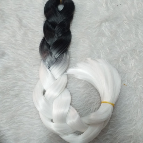 [đủ màu] Tép Tóc tết sợi tổng hợp nhiều màu 24inch (61cm), Tóc tết sợi tổng hợp chịu nhiệt độ cao