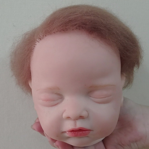 [Phụ Kiện thay thế] Đầu Búp bê Tái Sinh Thân Gòn 55 cm/22 inch Head Reborn Doll (Thanh lý tồn kho)