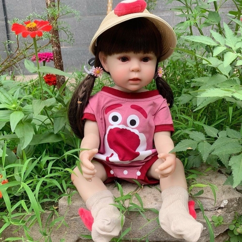 {Đủ Mẫu} Búp Bê 55 cm = 22 inch Thân Nhựa  Reborn Vinyl Doll