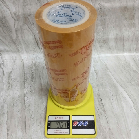 1 Cây 6 Cuộn Băng Keo Trong/Đục Tầm 2 Kg 300 Yard Lõi Mỏng