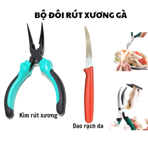 {Đủ Mẫu} Dụng cụ Kìm Rút Xương Chân Gà Chuyên dụng, Chế Biến Chân Gà Xã Tắc, Chân Gà Sốt Thái