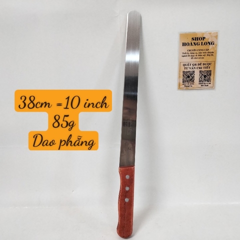 Dao Răng Cưa 8 inch + 10 inch + 12 inch Cắt Bánh Mì, Bánh Bông Lan_ Răng Cưa Dày Cán inox bền bỉ, chắc chắn Gỗ Tay Cầm Bằng Gỗ