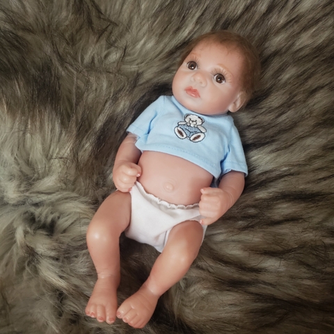 [Đủ mẫu] Búp Bê 11 inch 25 cm  NPK Reborn Full Body Vinyl Doll