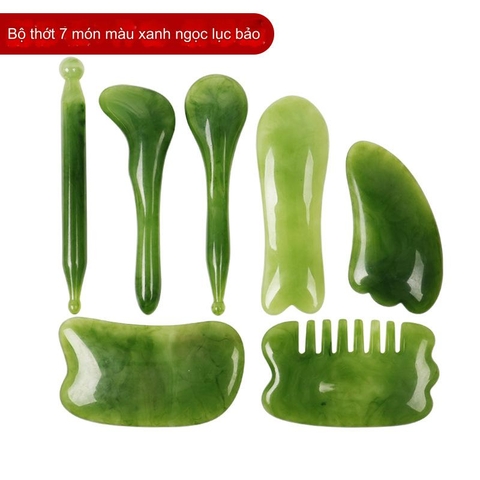{Đủ Mẫu} Dụng Cụ Nhựa Guasha Spa Massage Mặt, Toàn Thân Chăm Sóc Cơ Thể Natural Resin Massager Skin Massage Tool