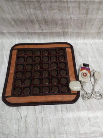 {Đủ Mẫu} Thảm Đệm Ấm Ngọc Bích Vuông 45 x 45 cm Đá Nóng Hàn Quốc, Nệm Sưởi Ấm Massage Trị Liệu 220V Món Quà Sức Khoẻ