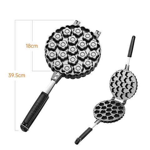 {Đủ Kiểu} Khuôn Chảo Nướng Đường Phố – Pan Waffer Maker