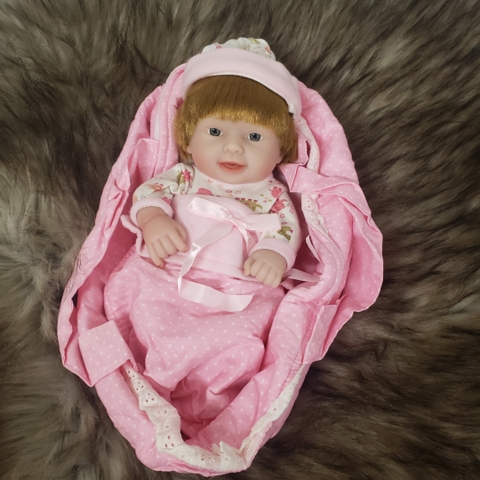 [Đủ mẫu] Búp Bê 11 inch 25 cm  NPK Reborn Full Body Vinyl Doll
