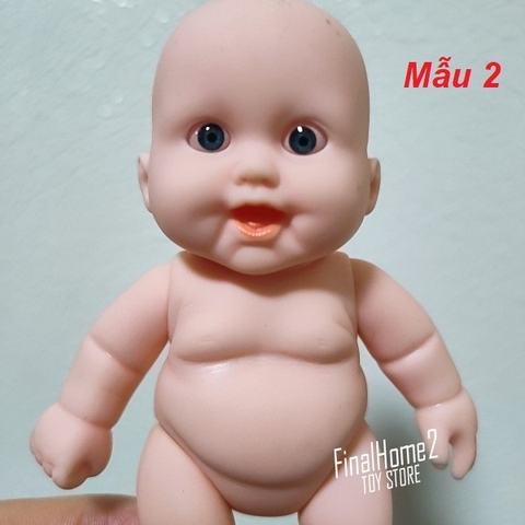 [Đủ mẫu] Búp Bê Nhựa mềm 12 cm 5 inch Vinyl reborn Baby Doll