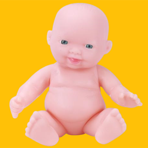 [Đủ mẫu] Búp Bê Nhựa mềm 12 cm 5 inch Vinyl reborn Baby Doll