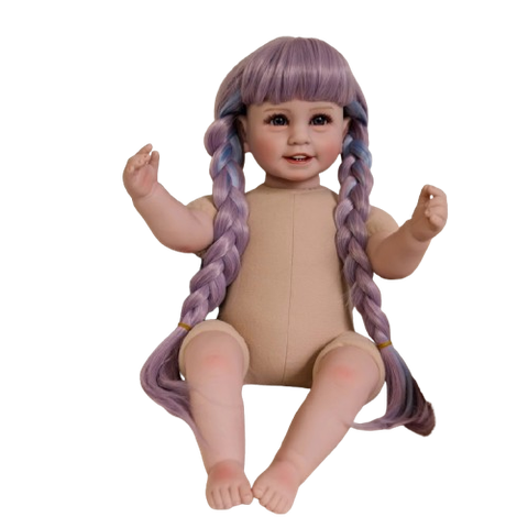 [Đủ mẫu] Búp Bê 55 cm = 22 inch Thân Gòn Mềm Mại  Reborn Silicon Vinyl Doll