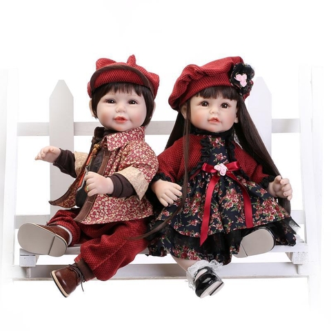 {Đủ Mẫu} Búp Bê Tái Sinh Thân Gòn Mềm Mại 50 cm = 20 inch Reborn Vinyl Doll
