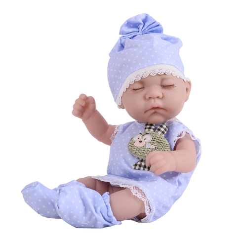 Búp Bê Nhựa Mềm Beem Jun 11 Inch 28cm Vinyl Reborn Doll
