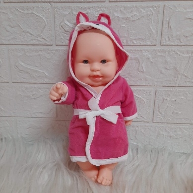 [ Đủ mẫu] Búp Bê Nhựa Tái Sinh Bé Trai 27 cm 11 inch Baby Boy Reborn Vinyl Doll (kèm quần áo ngẫu nhiên)