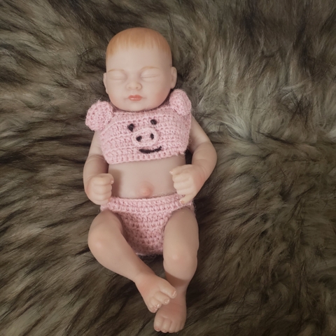 [Đủ mẫu] Búp Bê 11 inch 25 cm  NPK Reborn Full Body Vinyl Doll