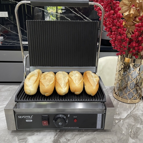 {Đủ Mẫu} Máy Làm Bánh Công Nghiệp Đường Phố Waffle Maker Electric 220V 1500W Machine