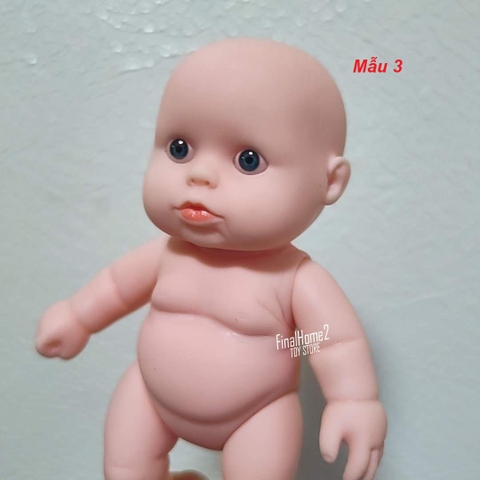 [Đủ mẫu] Búp Bê Nhựa mềm 12 cm 5 inch Vinyl reborn Baby Doll