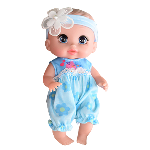 Búp Bê Beem Jun Nhựa mềm 16 cm 6 inch Vinyl Reborn Baby Doll Crying Baby DIY Toys for Ages 3+