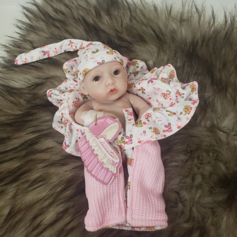 [Đủ mẫu] Búp Bê 11 inch 25 cm  NPK Reborn Full Body Vinyl Doll
