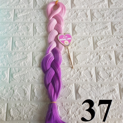 [đủ màu] Tép Tóc tết sợi tổng hợp nhiều màu 24inch (61cm), Tóc tết sợi tổng hợp chịu nhiệt độ cao