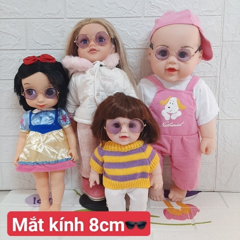 Tổng Hợp [đủ mẫu, đủ size] Mắt Kính Dành Cho Búp Bê, Thú cưng, Labubu, Ex Doll ...
