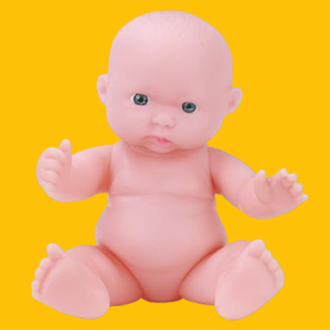 [Đủ mẫu] Búp Bê Nhựa mềm 12 cm 5 inch Vinyl reborn Baby Doll