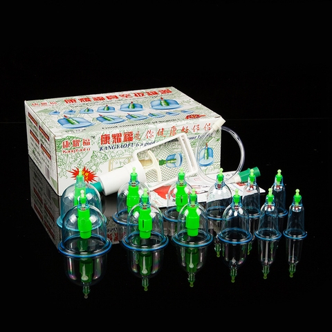 {Đủ Mẫu} Bộ Dụng Cụ Giác Hơi Chân Không  Không Dùng Lửa An Toàn, Tiện Lợi, Chuyên Dùng Massage Dưỡng Sinh