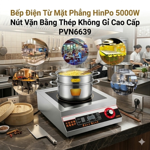 {Đủ Mẫu} Bếp Điện Từ và Hồng Ngoại Công Nghiệp Cho Nhà Hàng