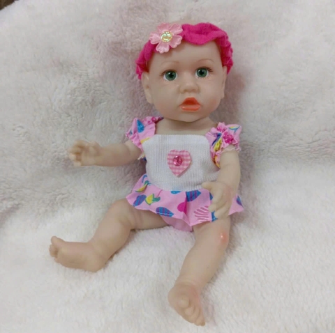 [Đủ mẫu] Búp Bê  Nhựa Mềm Mại 25 Cm = 10 Inch Body Full Silicon Vinyl Doll