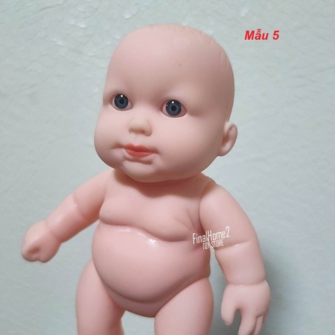 [Đủ mẫu] Búp Bê Nhựa mềm 12 cm 5 inch Vinyl reborn Baby Doll