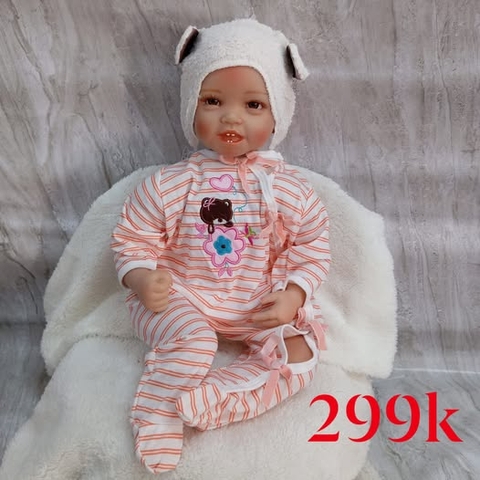 (Đủ mẫu) Búp Bê 55 cm = 22 inch Thân Gòn NPK Reborn Vinyl Doll (Hàng Tồn Kho}
