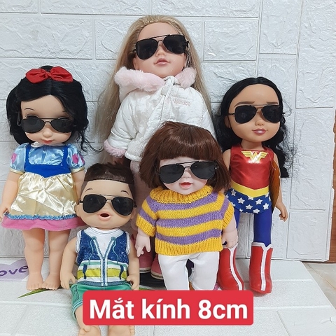 Tổng Hợp [đủ mẫu, đủ size] Mắt Kính Dành Cho Búp Bê, Thú cưng, Labubu, Ex Doll ...